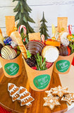 Holiday Charcuterie Cups