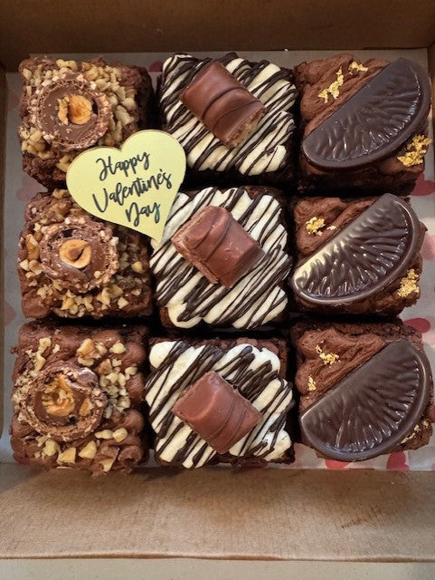 V-Day Brownie Box