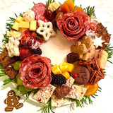 Festive Charcuterie Wreath