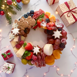 Festive Charcuterie Wreath