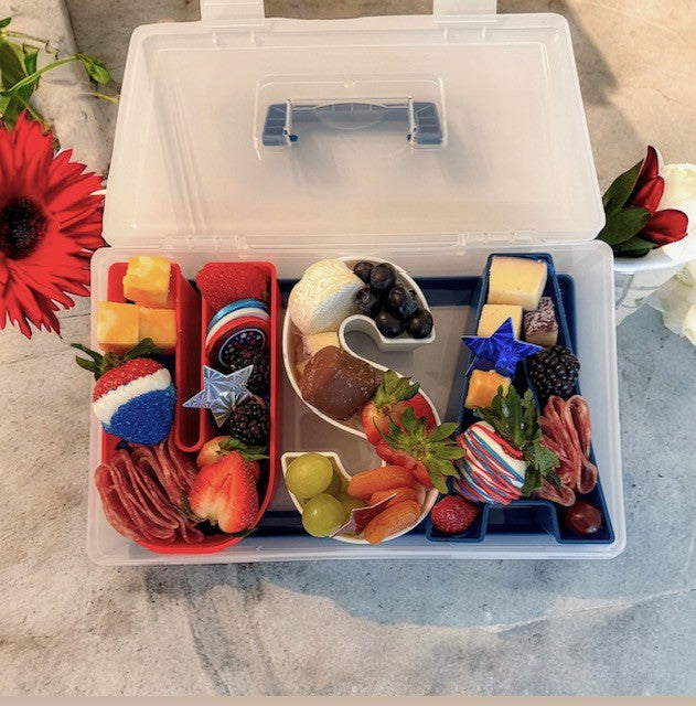 4th of July Tackle Box – Graze and Feast